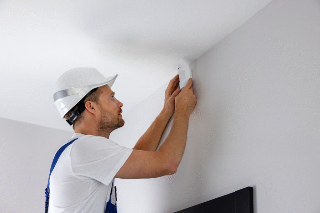 branchement detecteur de mouvement 4 fils