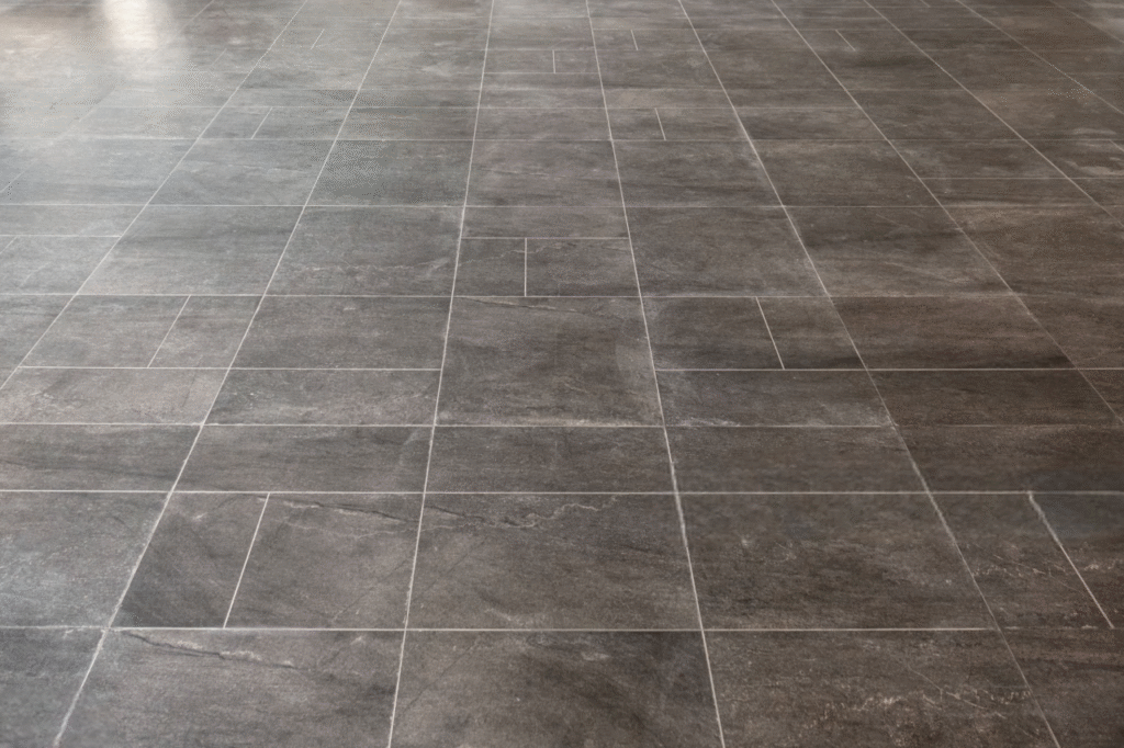 cristallisation du carrelage