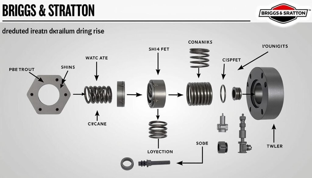 schema montage ressort regulateur briggs stratton